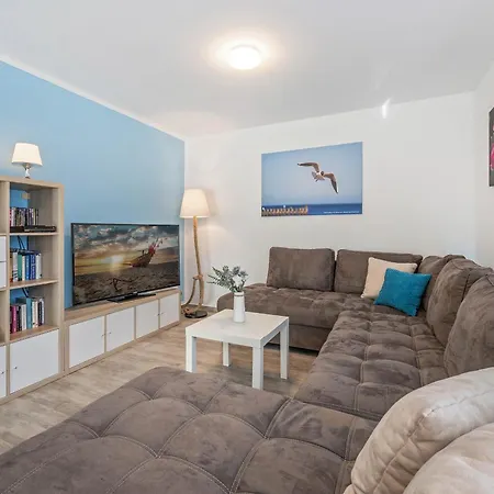 Sonneninsel Haus Himmelblau Erdgeschoss Apartment Loddin