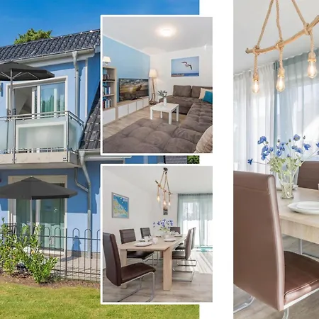 شقة Sonneninsel Haus Himmelblau Erdgeschoss لودين