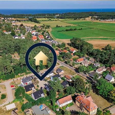 Sonneninsel Haus Himmelblau Erdgeschoss Loddin