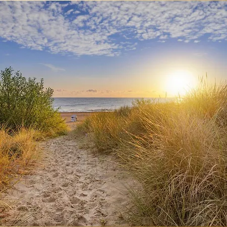 شقة Sonneninsel Haus Himmelblau Erdgeschoss لودين