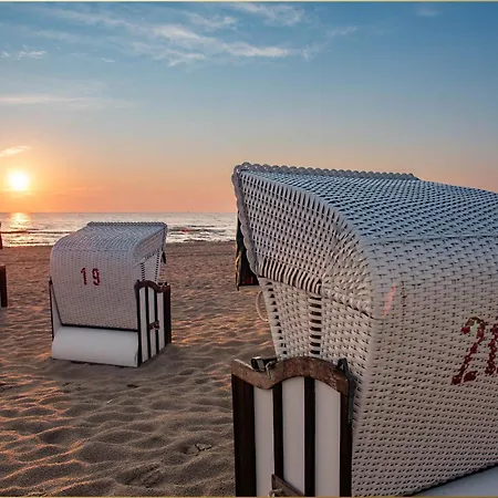 Sonneninsel Haus Himmelblau Erdgeschoss لودين